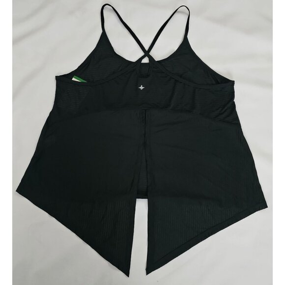 Halara Athleisure Black Hem Quick Dry Activewear Yoga Cami Top Size Small, NWT - Picture 4 of 16